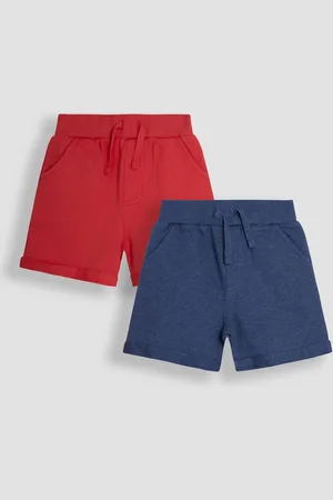JoJo Maman Bébé 100% Cotton Joggers Shorts 2 Pack8086cm