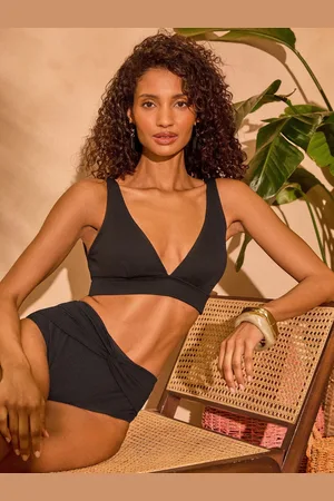 Love & Roses Triangle Bikini Top44