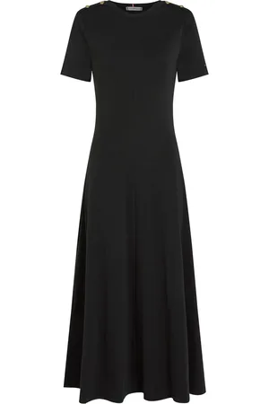 Tommy Hilfiger 100% Cotton Dress With Gold ButtonXS