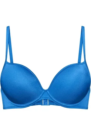 Triumph Blue Midnight Swim Push Up Bikini32 C