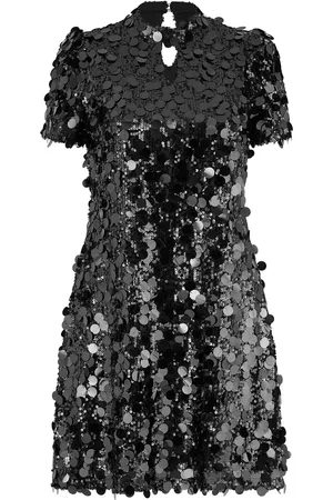 Yumi Big Sequin Tunic With Keyhole Neckline Dress38