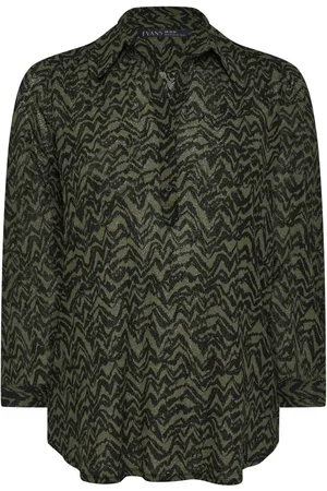 Evans Natural Half Placket Shirt48