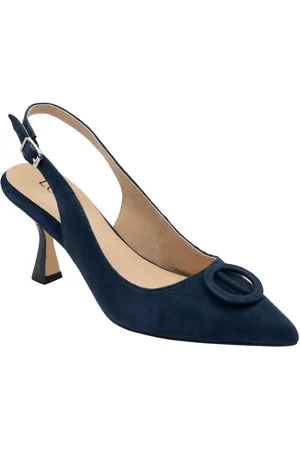 Lotus Pumps van suède met hielbandjeeu39