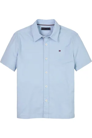 Tommy Hilfiger Stretch Oxford Short Sleeve Shirt140146cm