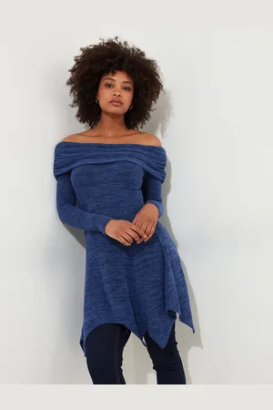 Joe Browns Slim Fit Soft Jersey Bardot Jersey Tunic Top44