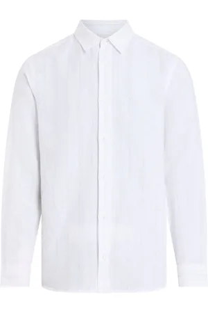 Calvin Klein Regular Fit Stripe Long Sleeve ShirtX-large