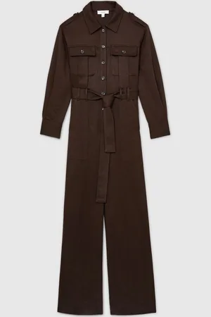 Reiss Anais Wide Leg Utility Jumpsuit42