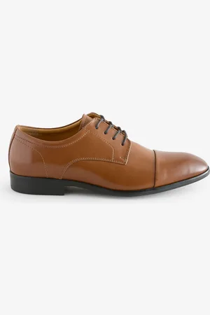 Schuh Ross Lace-Up Derby Brown Shoesuk12eu47