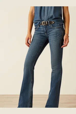 Ariat Blue Perfect Rise Christine Flare Jeans33