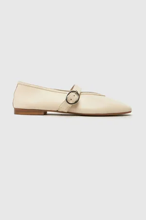 Schuh Lavena Mary Jane Brown Ballerinaseu37