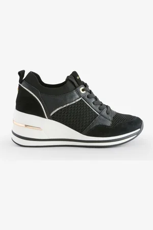 Dune Eiline sneakers met sleehakken en zijritseu41