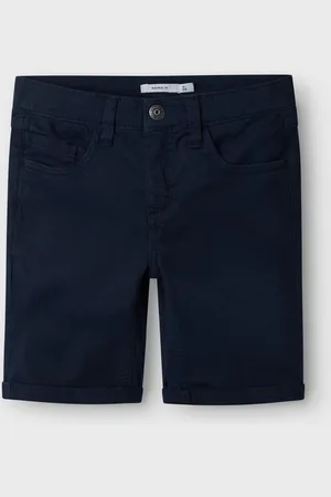 NAME IT Slim-fit short van denim10 Jaar (140cm)