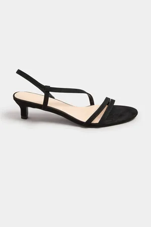 Long Tall Sally Kitten Heels Slingback Sandals10 EU 43