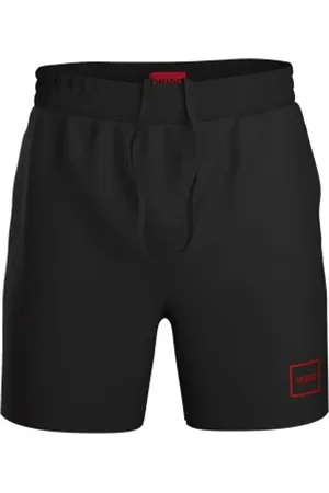 HUGO BOSS Frame Logo Relaxed Fit Stretch Cotton Shortsmedium