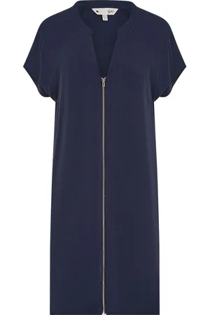 Yumi Viscose Zip Tunic Dress44