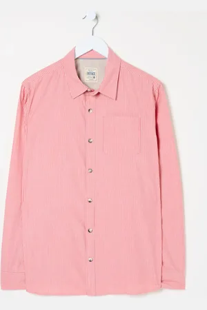Fat Face FatFace 100% Cotton Long Sleeve Stripe Shirtmedium