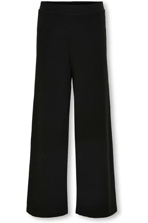 ONLY Wide Leg Black Trousers152158cm