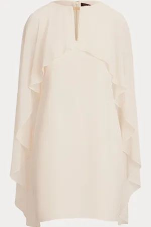 Ralph Lauren Renelle Cape Long Sleeve Mini Dress40