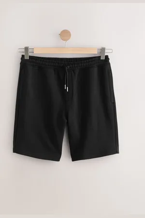 Next Geborstelde jersey shorts met ritszakkenX-large