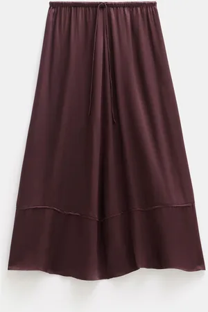 Hush Puppies Satin Maxi Skirtsmall