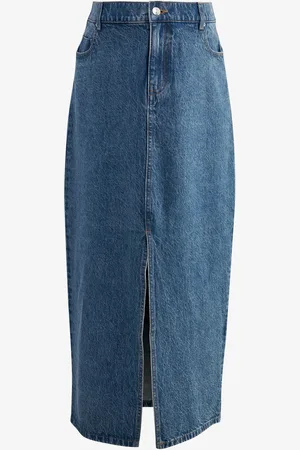 Next Denim Midaxi 100% katoen zwangerschapsrok48