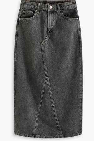 Next Maxi Denim 100% Cotton Skirt42 S