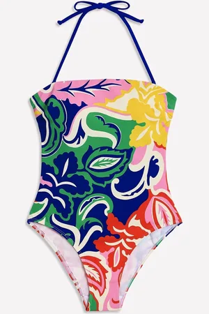 Boden Paros Bandeau Swimsuit36