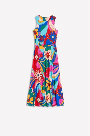 Boden Grown On Tie Trapeze Dress44