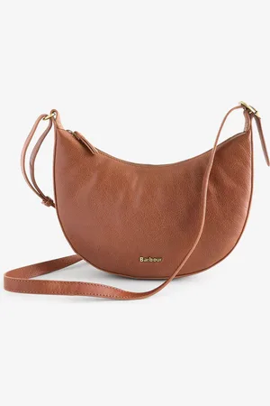 Barbour Laire leren sling schoudertasEén