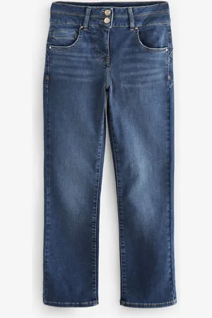 Next Slanke, uitlopende bootcut-jeans met hoge taille46 L