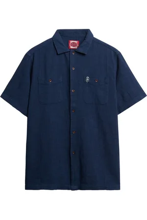 Superdry Merchant Short Sleeve Textured ShirtMedium