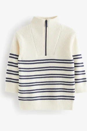 Next Knitted Quarter Zip Jumper (3mths-7yrs)5