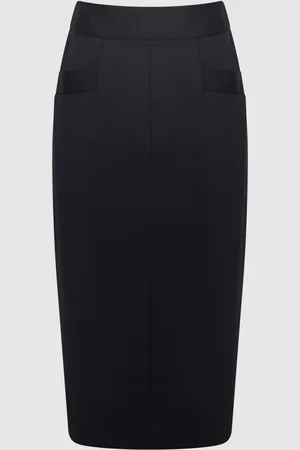 Reiss Haisley Tailored Wool Blend Pencil Skirt40