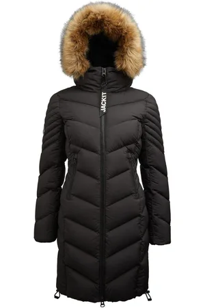 Jack1t Opium Luxe Parka Black CoatXS