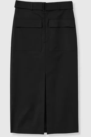 Reiss Oakley Cargo Pencil Skirt With Cotton42