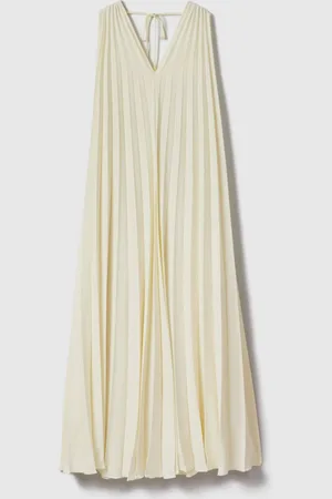 Reiss Loreli midi-jurk met plooien en capemouw36