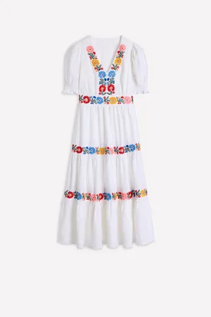 Boden Anna Tiered Midi Dress42
