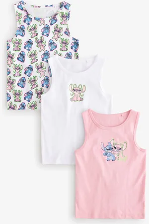 Next 100% Cotton Lilo and Stitch Vests (1.5-12yrs)2