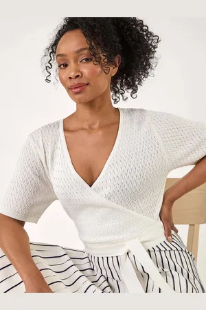 Roman Petite Wrap Knitted Dress42