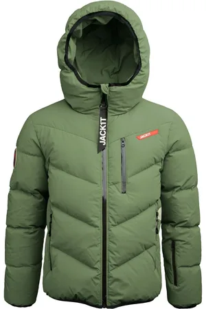 Jack1t Lock Hood Puffer Black JacketM