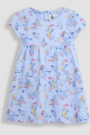JoJo Maman Bébé Mermaid With Pet In Pocket Dress9298cm