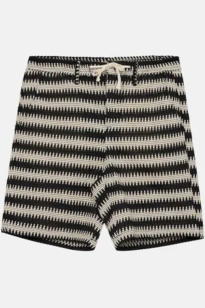 Anerkjendt Akjan Structured Stripe Shortssmall