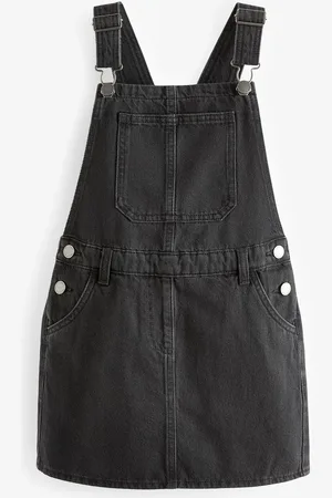 Next 100% Cotton Denim Pinafore Dress (3-16yrs)8 Jaar (128 cm)