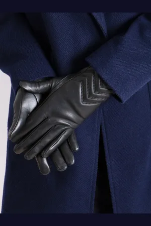 Totes Ladies Isotoner Cashmere Lined Premium Leather GlovesS