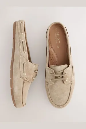 Next Forever Comfort Leather Round Toe Boat Muleseu39