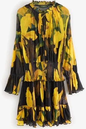 Next Kew Collection Floral Mesh Mini Dress38 Tall