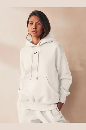 Nike Sportswear Phoenix Fleece Oversized Mini Swoosh Pullover Hoodie32-34