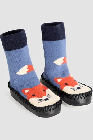 JoJo Maman Bébé Moccasin pantoffelsokken6