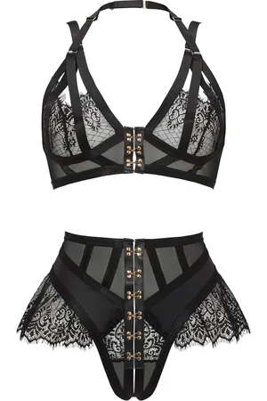 Ann Summers Exuberant kant en mesh beha en slipset2X-Large