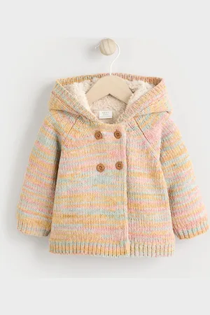Next Baby Fleece Lined Cardigan (0mths-2yrs)Tot 3 maanden (62cm)